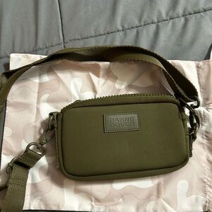 Dagne Dover Olive Crossbody Bag